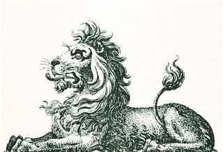 lion couchant