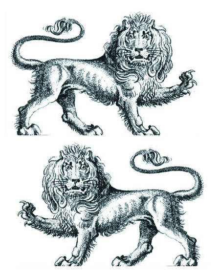 lions passant counterpassant gardant  (2)