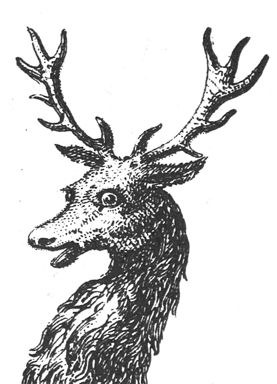 stag’s head couped