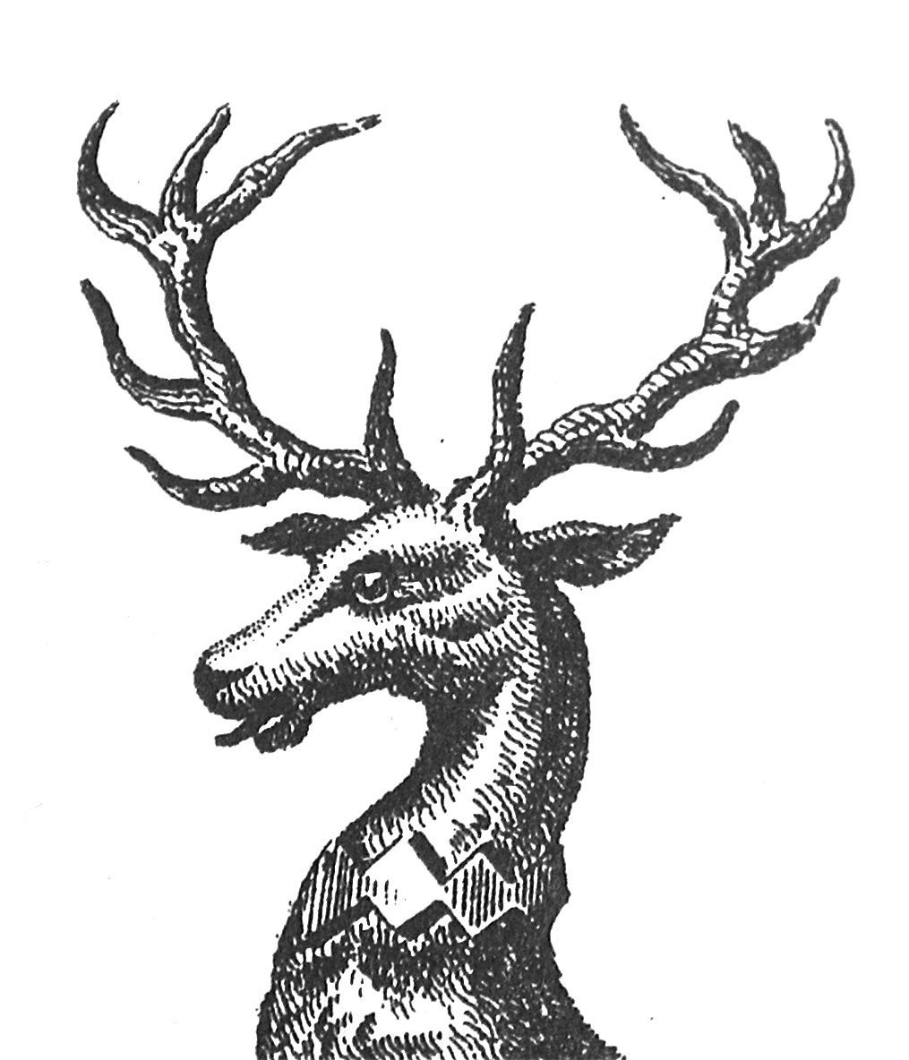 stag's head couped