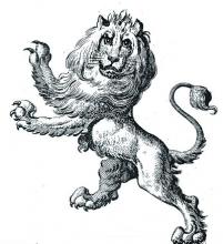 lion rampant gardant